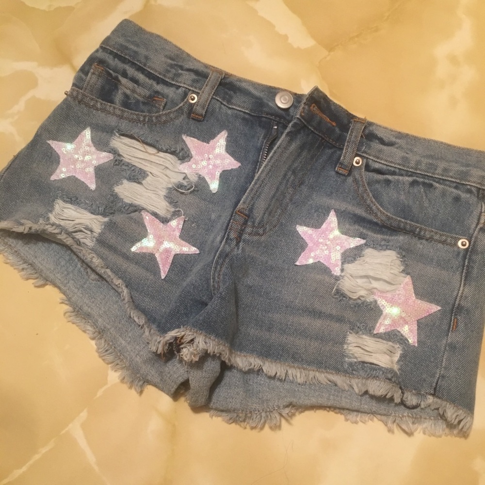 Jean shorts